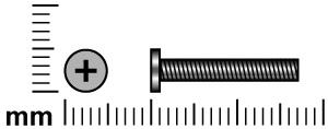 Black Phillips PM2.5 17.0 screw Color Quantity Length Thread Head diameter Black 3 17.0 mm 2.