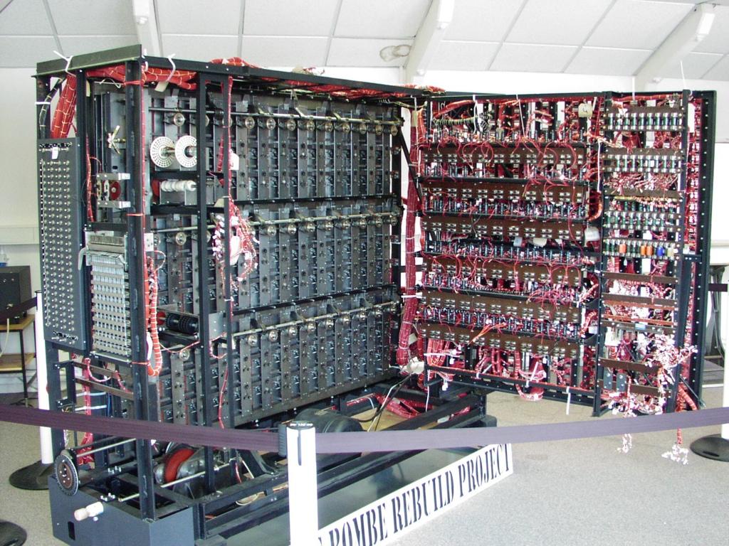 Alan Turing s Bombe The second world war also saw another use for computers: