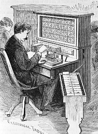 History MECHANICAL COMPUTERS Herman Hollerith invented a counting machine called Hollerith desk for 1890 US census.