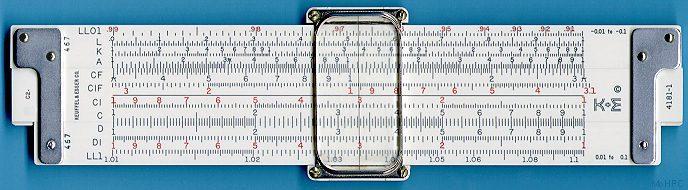 In 1632 a slide rule was build using the Napier s Log table.