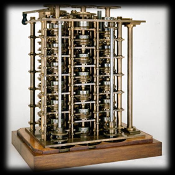 Difference Engine was the first idea that would compute logarithm tables but never completed.