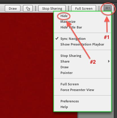 Finally, you will see your PowerPoint, PDF, or MP4 video on your screen.