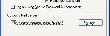To check the [Login User name] and [Login password] of the SMTP
