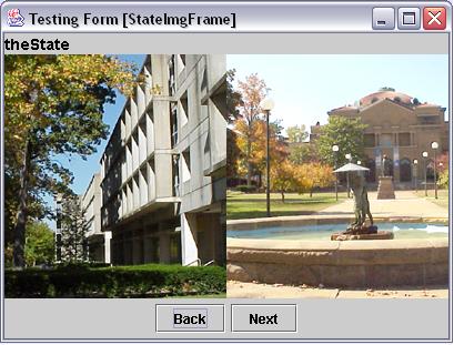 Name the labels leftcard and rightcard respectively. To place an image on a label, select the label s icon property.