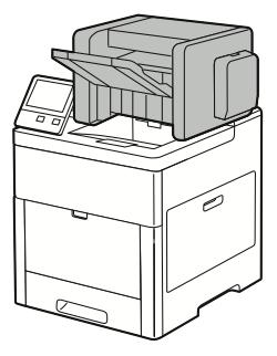 The control panel: Displays the current operating status of the printer.