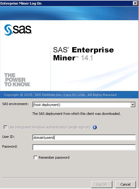 36 Chapter 5 SAS Enterprise Miner Server Installation and