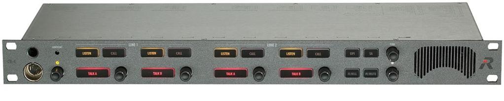 In addition to pure partyline applications the C44 system interface makes the Performer series the first fully integrated digital solution for combined digital matrix and partyline intercom.