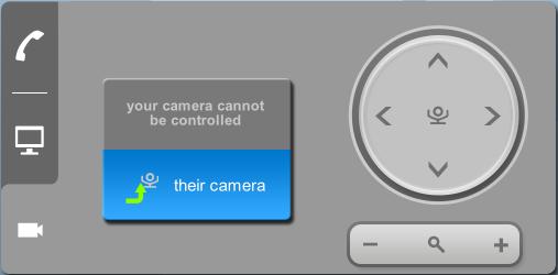 When you can remotely control the camera at the other end of the call, this is called FECC (Far End Camera Control).