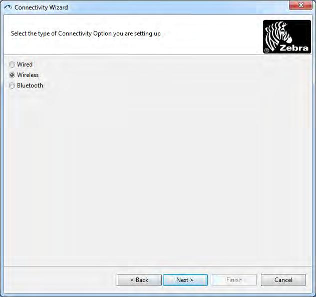 Setup for Windows OS Configure Using the Connectivity Wizard 49 4. From the Choose Port list, select the port to which your printer is connected.