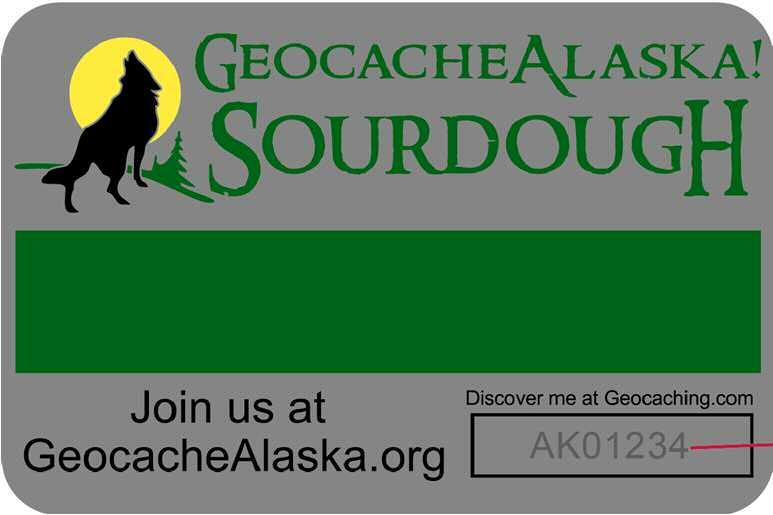 Join GeocacheAlaska! A basic Cheechako membership is Free! Your paid Sourdough membership keeps the organization running! Geocache Alaska!