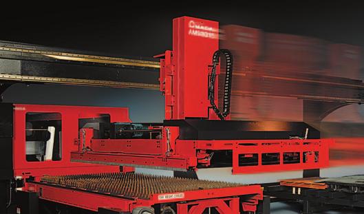 The AMS system is also designed to work seamlessly with Amada s EM turret punch press and EML punch/laser combination machines.