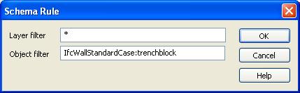 The Define Schema dialog box opens, with the properties and attributes for the Block schema.