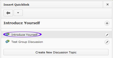 If you don t have one of those, this is a good place to link to an Introduce Yourself discussion board, and it s very