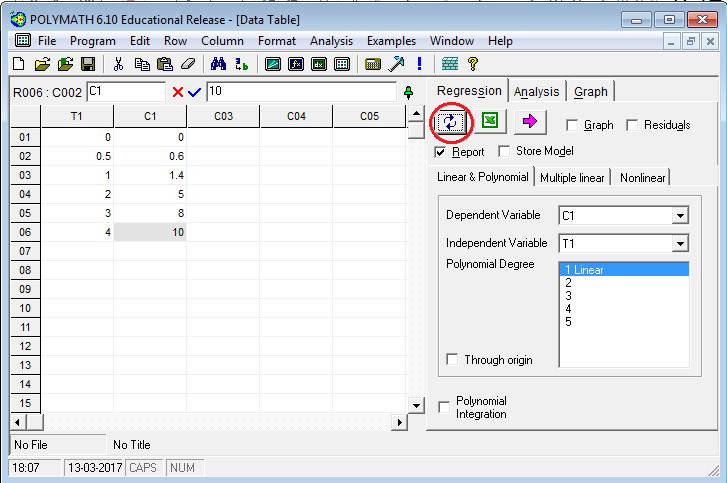 Step 5: Clicking the refresh button (shown below by red circle) on the left of the green excel sign updates the file.