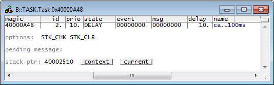 Specify a task magic number to display detailed information on that task.