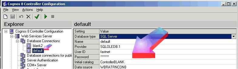 Database/SQL server Perfrm the fllwing n yur Applicatin Server: Launch Cntrller Cnfiguratin Click n Database Cnnectins tab, and highlight ne f