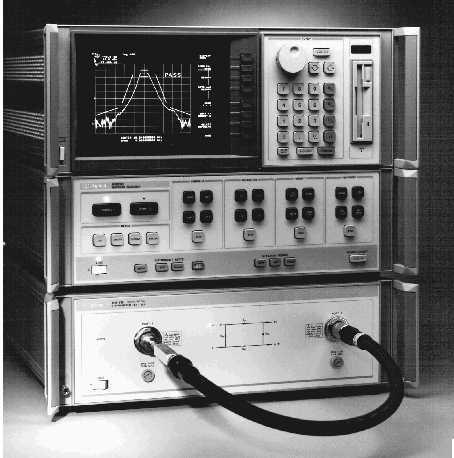 The 8510 VNA The "classic" vector network analyser is the Agilent (HP) 8510.