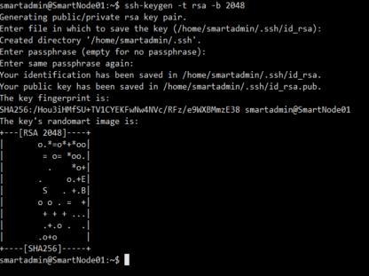 Now we need to rename and change the permission on the public key. mv ~/.ssh/id_rsa.pub ~/.