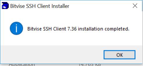 4. Go to the Windows Menu Type Bitvise and select the Bitvise SSH Client.
