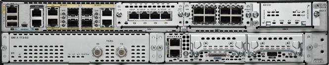 Cisco Integrated Services Router (ISR) For the ISR 4k, services are deployed on a UCS-E blade Blade contains Six hypervisor Architecture similar to ASA with Firepower Services Also called Cisco
