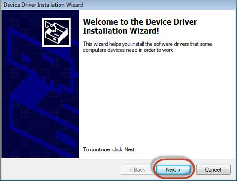 Once complete, the Wizard will list the drivers installed. Click Finish.
