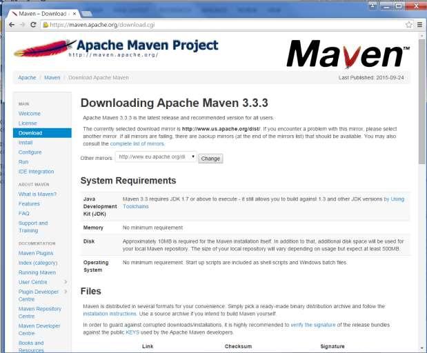5. Jenkins Maven Setup Jenkins Step 1: Downloading and Setting Up Maven The official website for maven is https://maven.