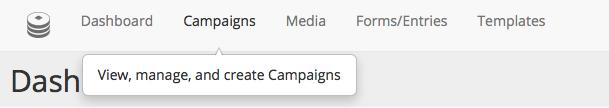 STEP 1 Log in to your ShortStack account and select Campaigns from the menu at the top of the page.