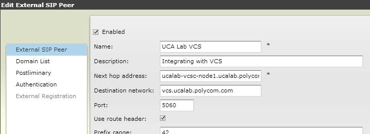 Polycom RealPresence Platform Integration with VCS For more information and examples on DMA scripting capabilities, refer to the DMA Operators Guide. 10 Click OK.