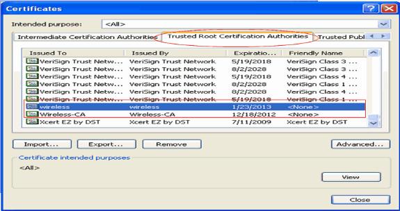 Certificates. Here is the example: All the certificates required are installed on the WLC as well as the client for EAP-FAST Local EAP authentication.