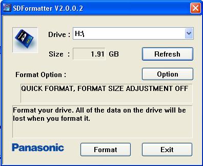 6. Appendix 6.1. How to Format an SD-Card 6.1.1. Introduction SD-Cards must be formatted properly before transferring files to them for use with NavNet 3D.