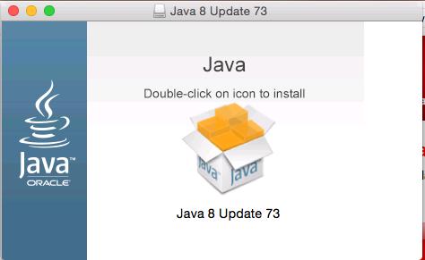 installation of Java.