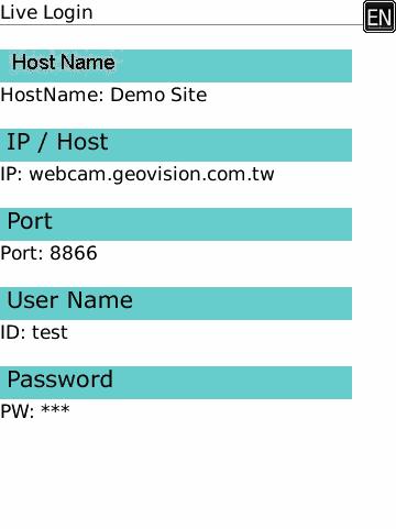 Enter the IP address, port value (default value is 8866), a username and a password to log in GV-NVR System Lite V2. 4. Select Connect to start.