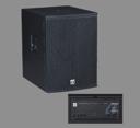 PROFESSIONAL AUDIO - CONFERENCE & SELF POWERED SERIES 2 X 10 SUBWOOFER Components: 2 x 10 (2 voice coil) Freq.