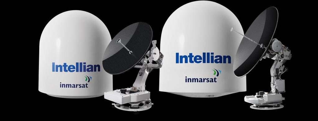 Enabling the market with the widest product range available, Intellian is the only terminal manufacturer to have shipboard tested and secured Inmarsat Type Approval for both 1m and 60cm class GX