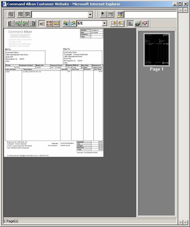 4. The document will be displayed in a separate image-viewing window like the one shown below.