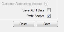 Then do one of the following: Press and hold Alt and then press A. -or- On the Edit menu, click Profit Analyst.