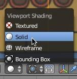 viewport header and make sure it is set to solid.