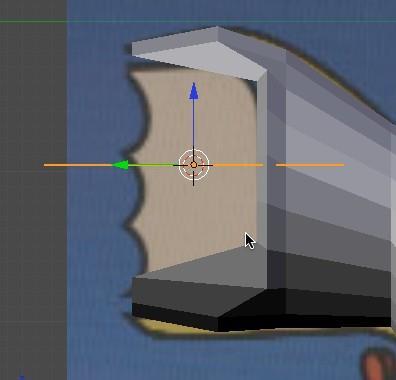 In the right 3D Editor viewport