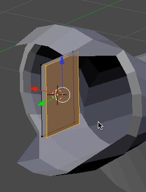 Press the AKEY to deselect the vertices. Press TAB to enter object mode. Select the object.