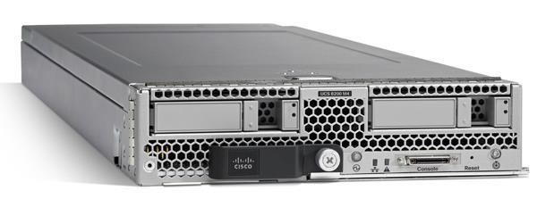 This configuration contains a minimum of three HX240c-M4SX Nodes with up to four Cisco UCS B200-M4 Blade Servers for additional computing capacity.