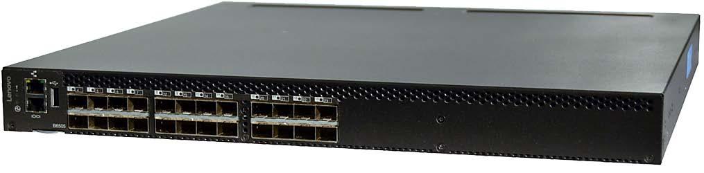 Lenovo RackSwitch G8052 The Lenovo System Networking RackSwitch G8052 (as shown in Figure 10) is an Ethernet switch that is designed for the data center and provides a virtualized, cooler, and