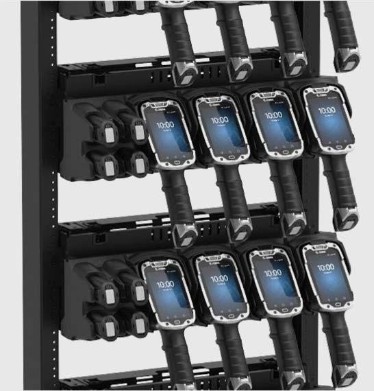 BRKT-SCRD-SMRK-01 Rack/Wall mounting bracket, allows to install any Single Slot or Multi-Slot cradle on a wall or a 19 IT rack.