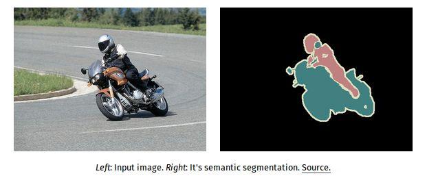 Semantic segmentation Image credit: http://blog.
