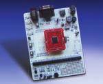 These boards are designed to allow easy connection to an MPLAB ICD 3, MPLAB REAL ICE or MPLAB PM3.