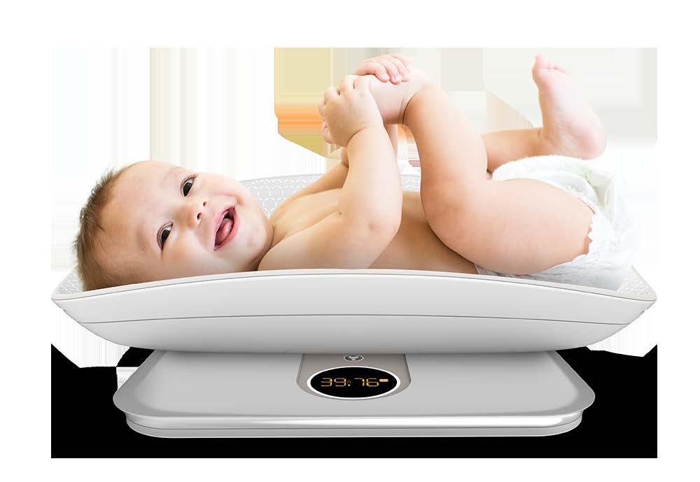 Connected Scale with Baby Growth Tracking Smart 3-1 Growth Scale Your nursery just got smarter. Track your baby s growth and development with the Motorola Smart 3-1 Growth Scale.