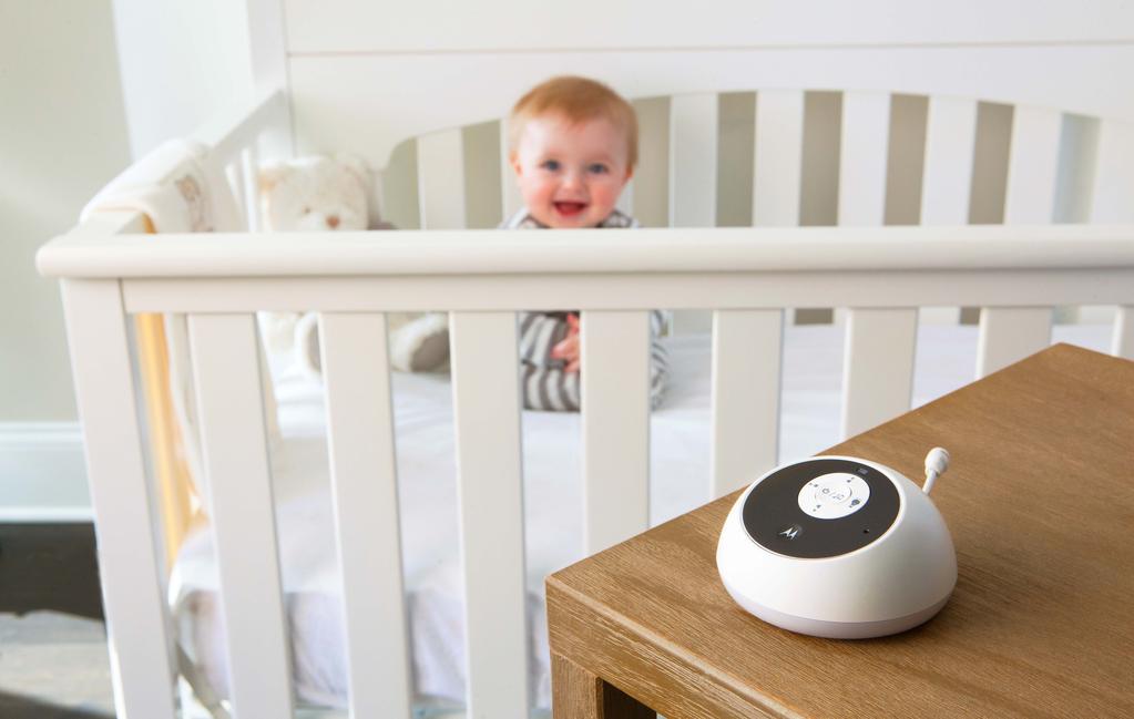 Digital audio baby monitor with baby care timer MBP161 Timer Hear every peep. The MBP161 is a digital audio baby monitor by Motorola.