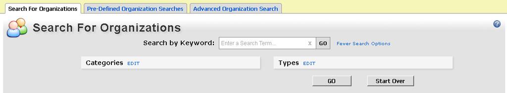 Search for Organizations To search for a specific department or Pratt organization by name, features or