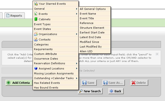 Once you add a criteria, you may, in some cases, need to click on the pencil icon to narrow down a
