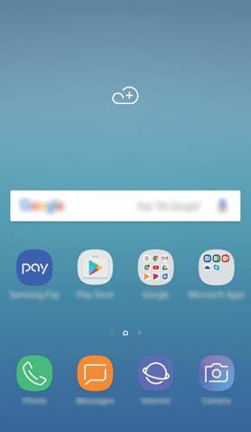 The widget will be added on the Home screen. Home screen settings: Change the size of the grid to display more or fewer items on the Home screen and more.