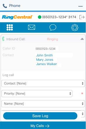 RingCentral for Salesforce User Guide Placing Calls Placing an International Call vs. a Local Call In the event that you wish to place an international call (i.e. to a destination outside of your home country), you must ensure that the number is properly formatted.